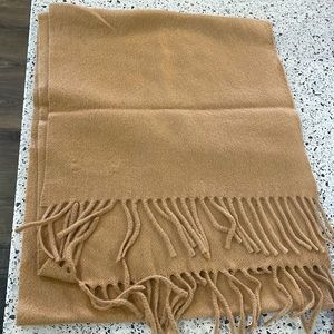 COPY - Tan cashmere scarf